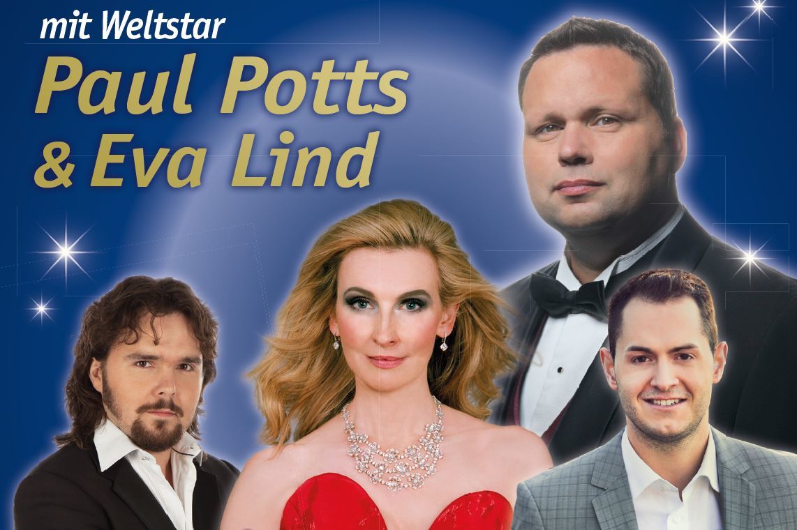 Paul Potts sowie Eva Lind & Gäste Paul Potts sowie Eva Lind & Gäste