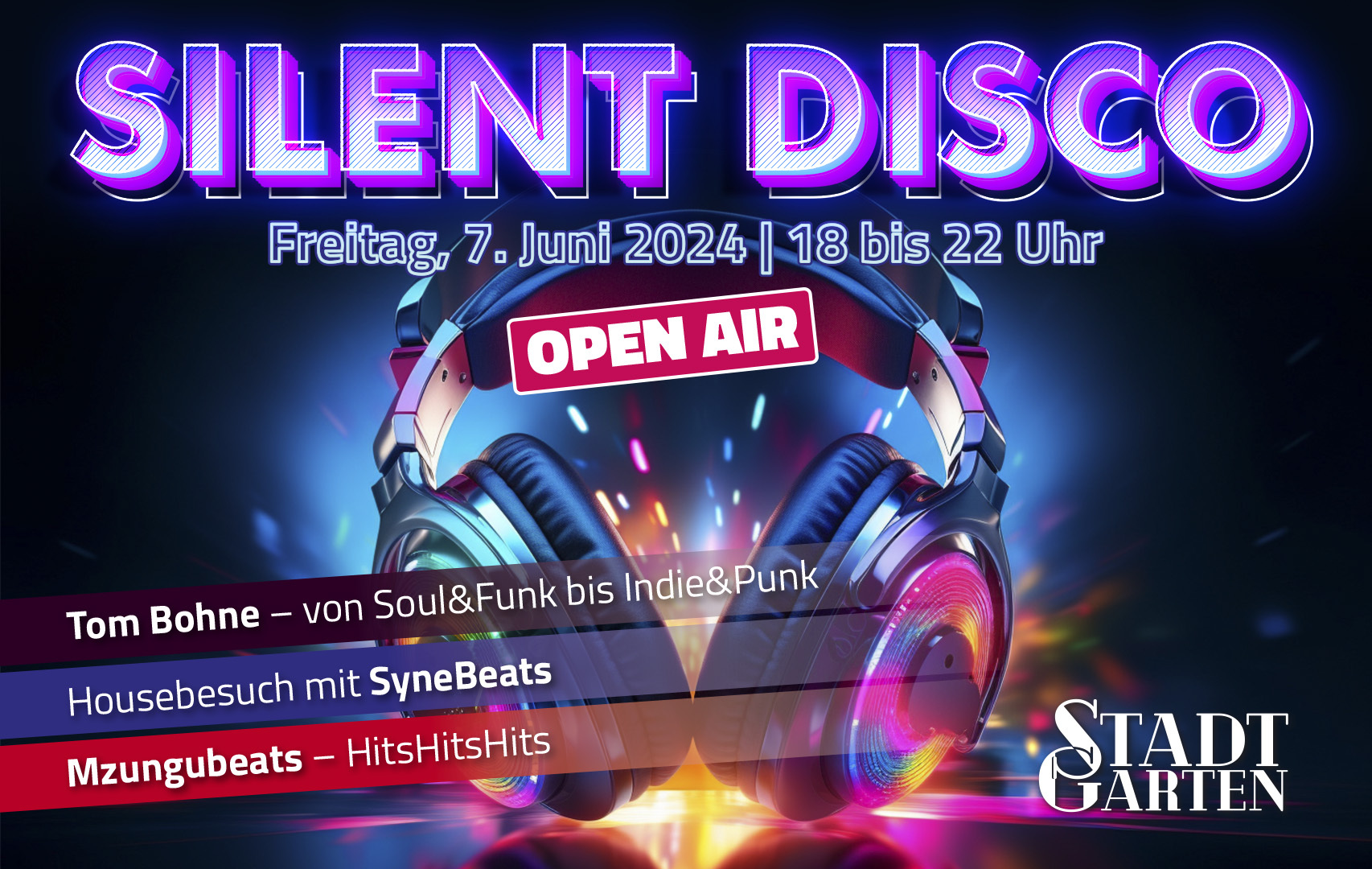 SILENT DISCO open air