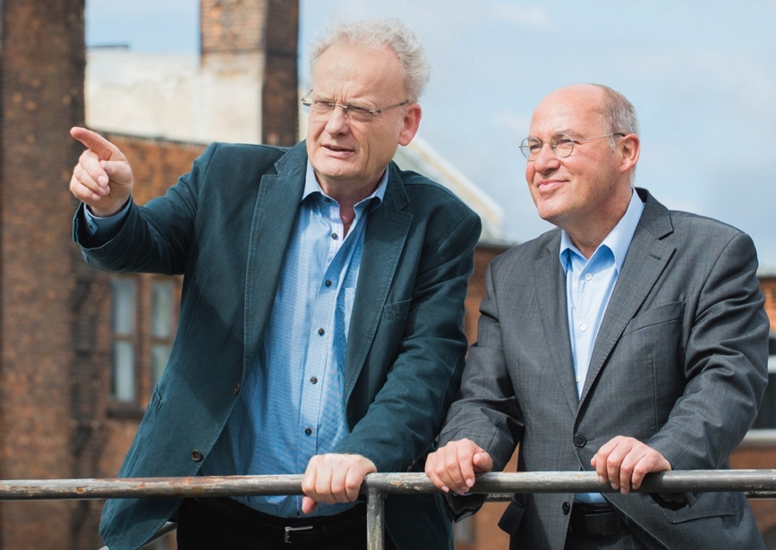 Gregor Gysi & Friedrich Schorlemmer 