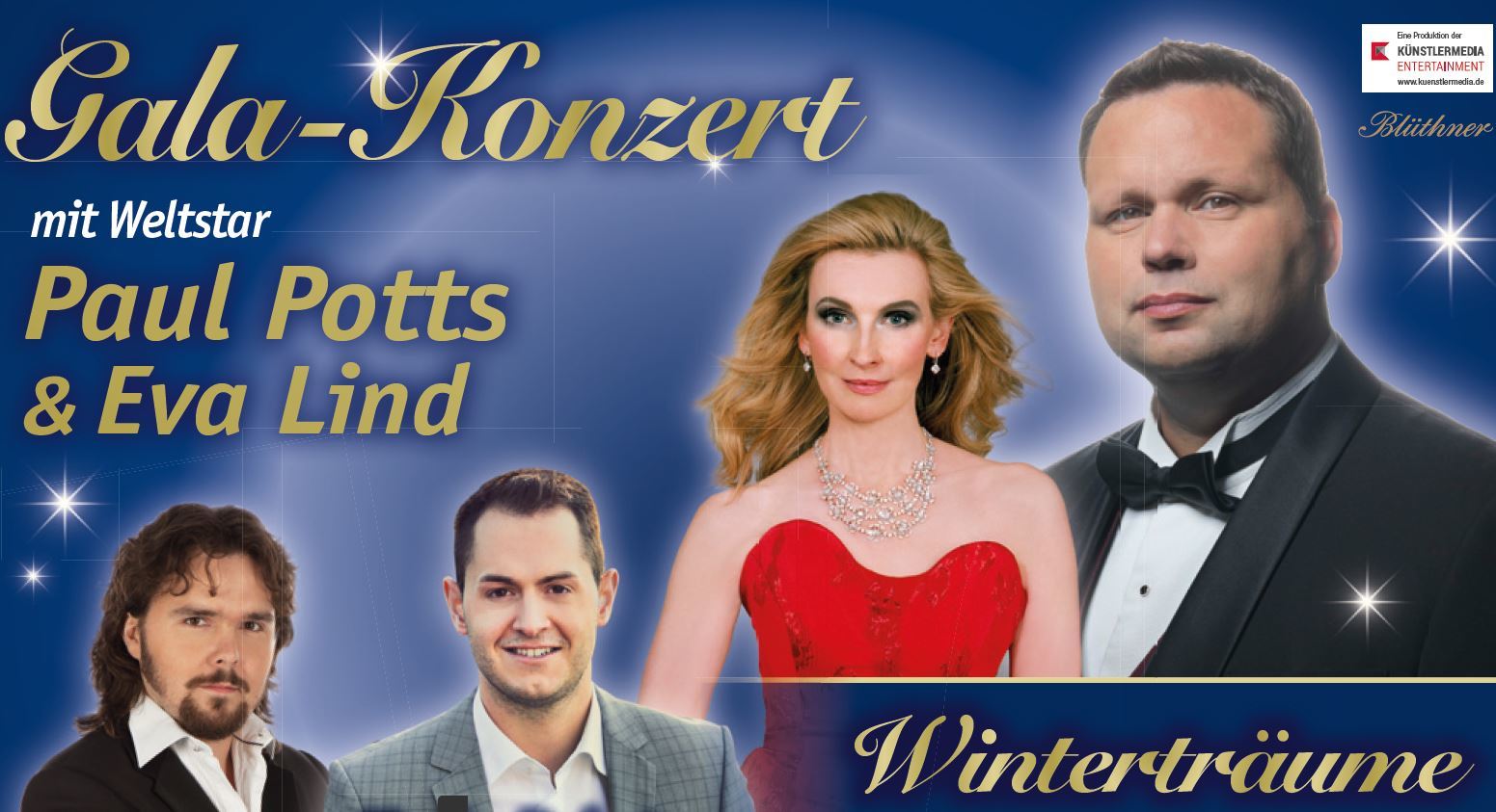Paul Potts sowie Eva Lind & Gäste Paul Potts sowie Eva Lind & Gäste