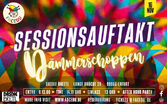 Sessionseröffnung FACEDU