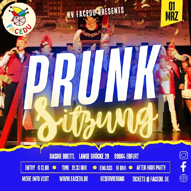 Prunksitzung FACEDU