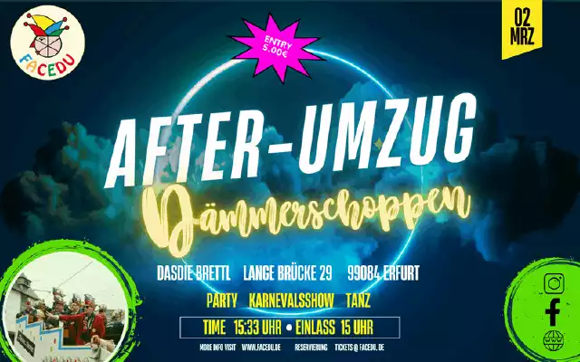 D&auml;mmerschoppen FACEDU